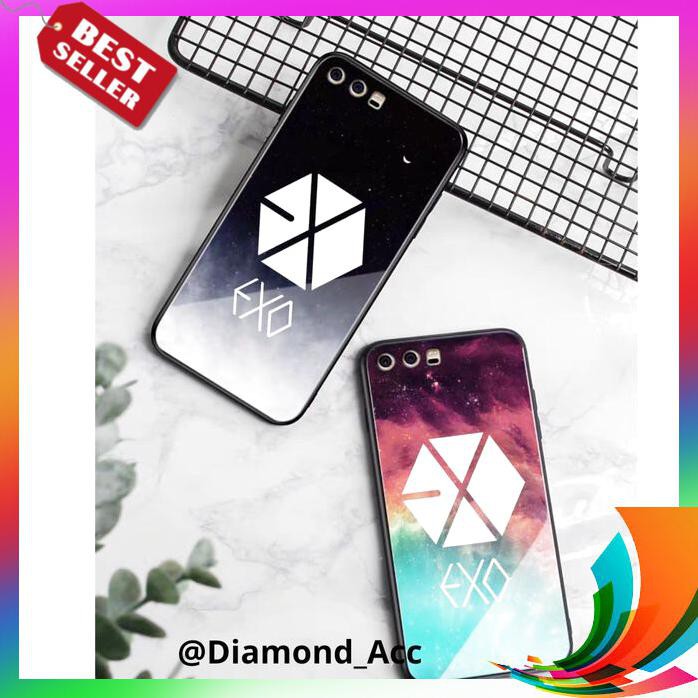 【TERBARU】 PREMIUM Case Hp Glass MOTIF EXO SUP SAMSUNG GALAXY J2 PRIME