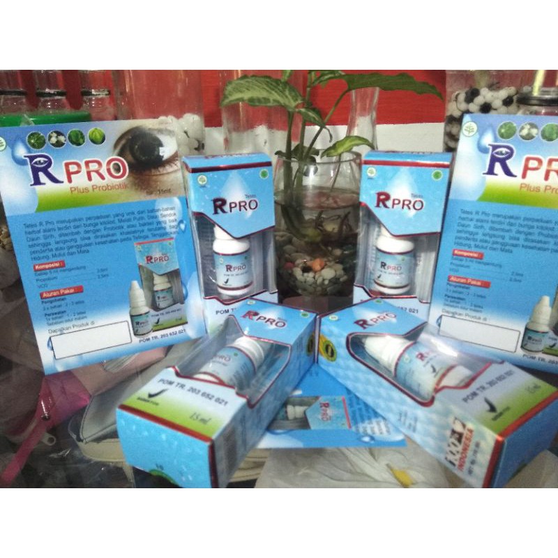 Obat Herbal Tetes Mata R-PRO | ASLI 100 PERSEN