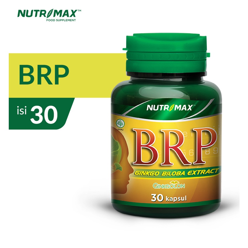 Nutrimax BRP (Brain Power) Untuk Membantu Sirkulasi Darah
