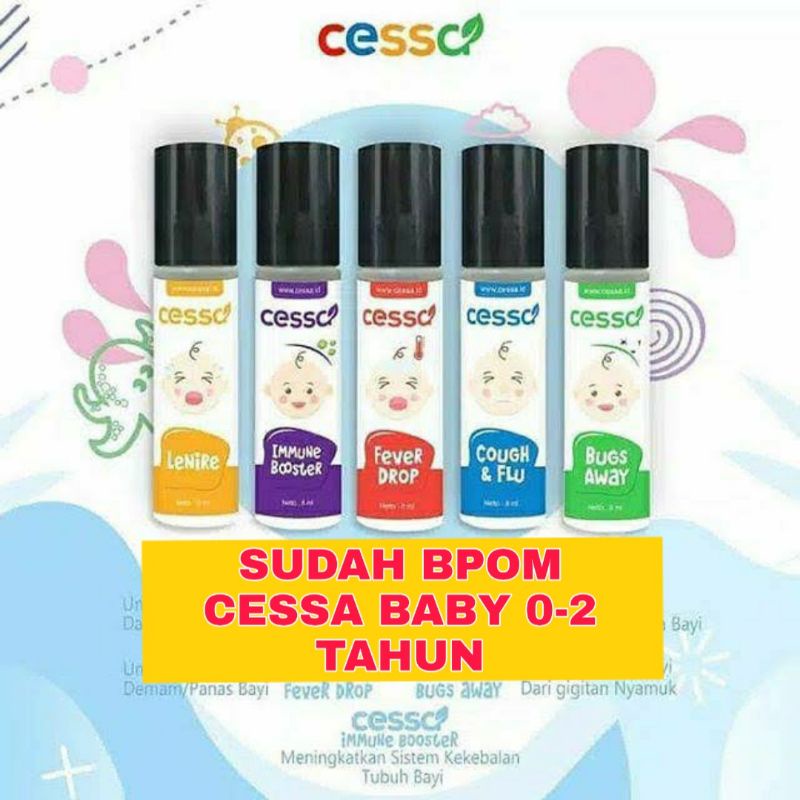 BANDUNG Cessa Essential Oil Pereda Batuk & Pilek Cesa Cough N Flu Demam fever anti serangga nyamuk b