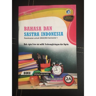 LKS bahasa dan sastra Indonesia Kelas 10 11 X XI SMA MA Smtr 1 K13 revisi 2017 Kharisma Top New ...