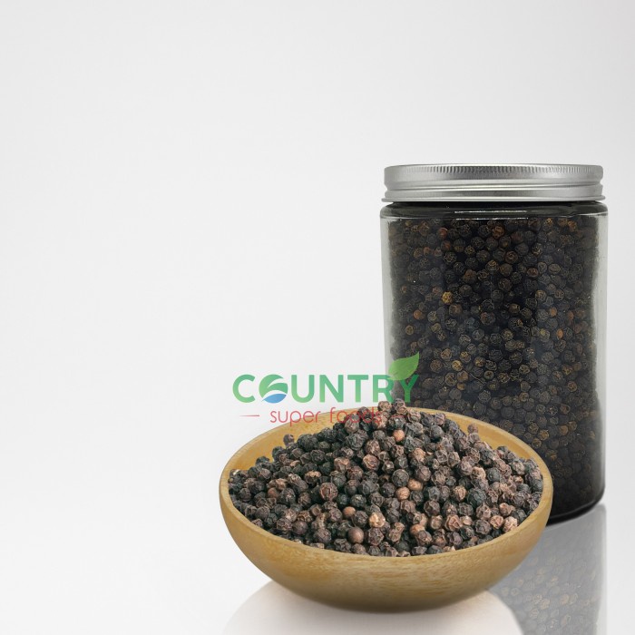 

COD Black PepperCorn - Rempah Lada Hitam Utuh [ JAR - 400 gr ]
