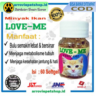 Minyak Ikan Untuk Kucing Squamax 60 Softgel Omega 3 Dan 6 Shopee Indonesia