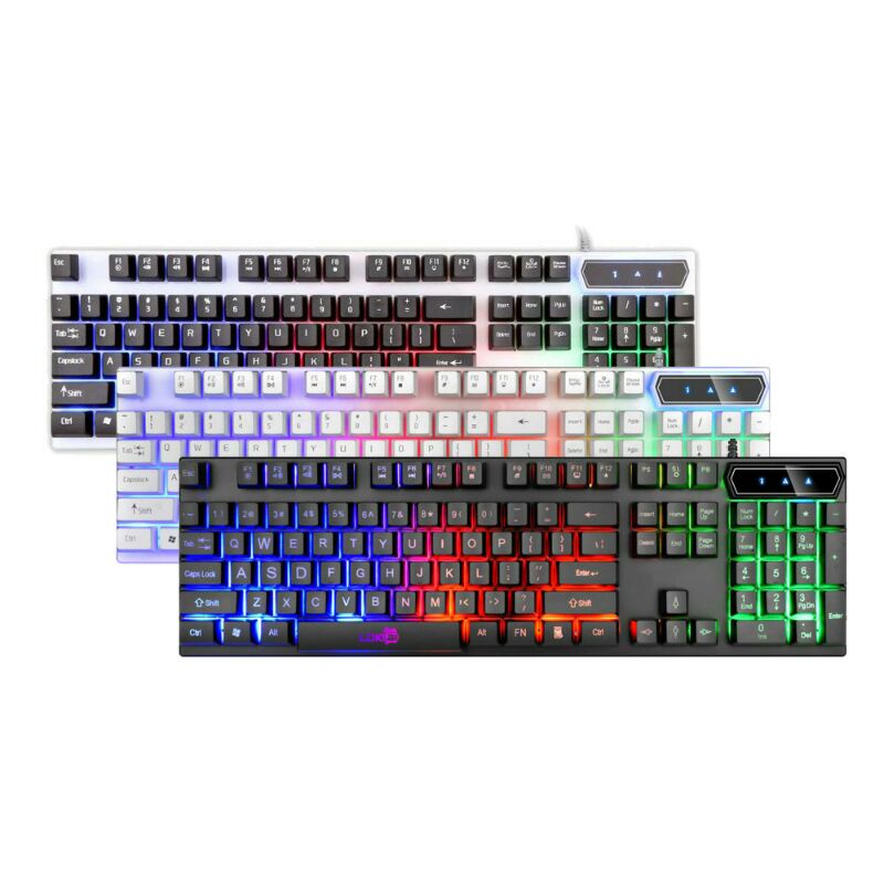Gaming Keyboard RGB LED Wired Ldkai R260