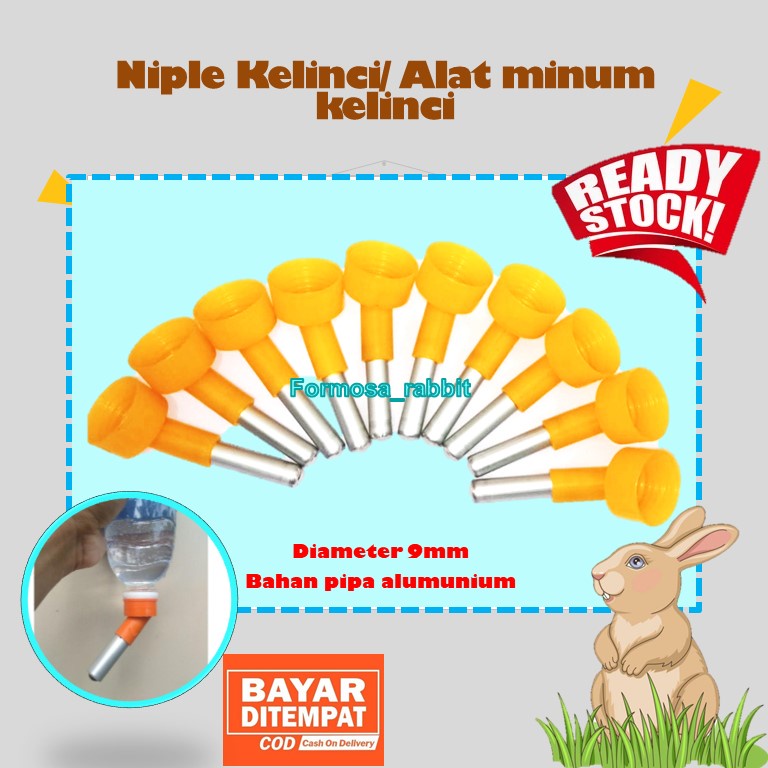 Niple Kelinci ALat Minum Kelinci Dot Kelinci Tempat Minum Kelinci stainless steel
