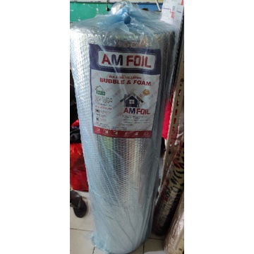 ALUMUNIUM FOIL BUBBLE 4mm/BUBBLE FOIL/ALUMUNIUM ATAP/PEREDAM PANAS