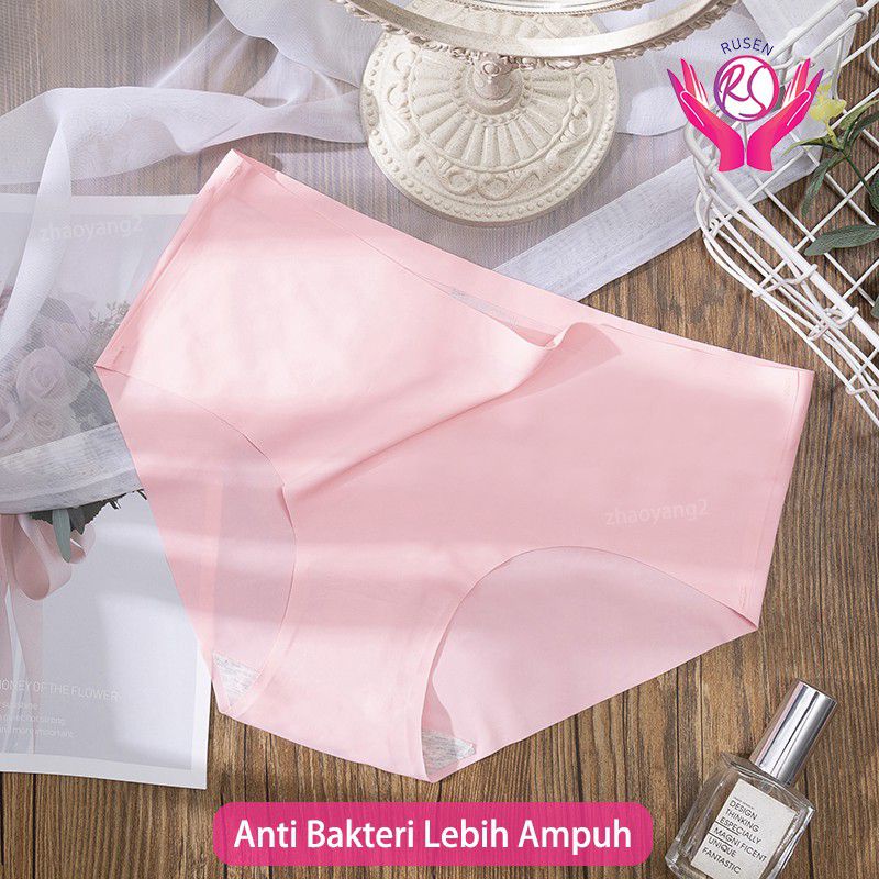 CELANA DALAM SEAMLESS MELAR TANPA JAHITAN SUPER LEMBUT L XL XXL (CD SEAMLESS)