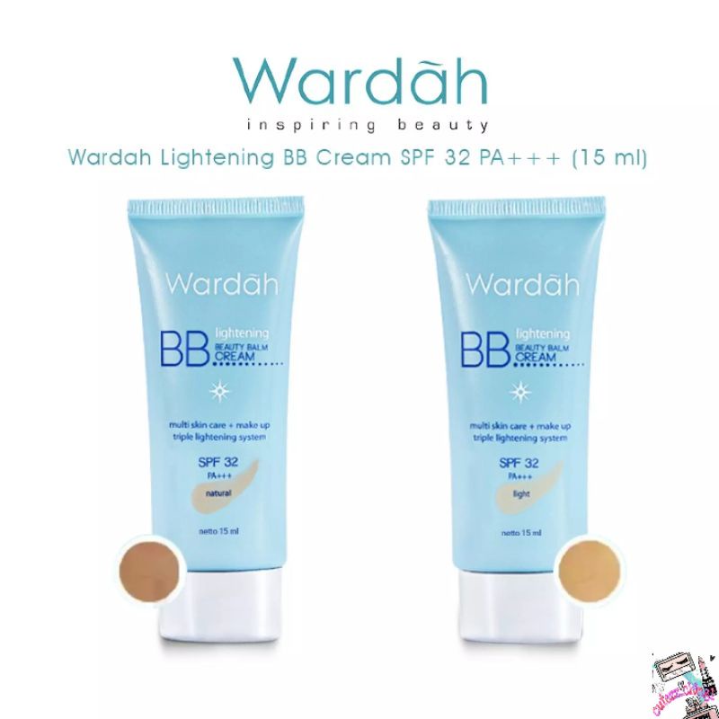 ☃Cutezz_Ching1☃Wardah Lightening BB Cream 30ml