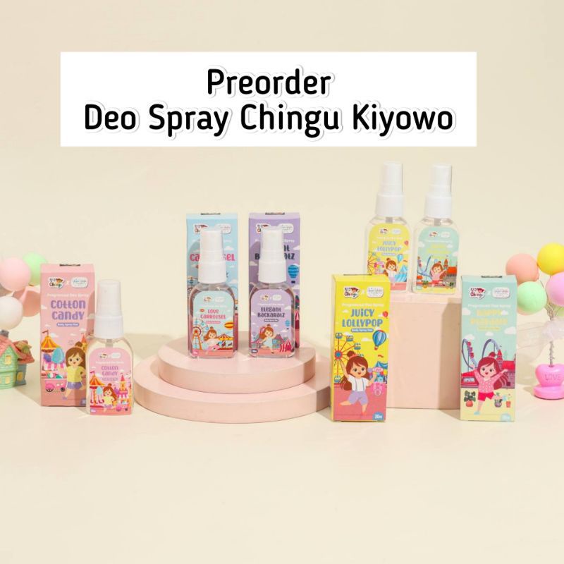 DEO SPRAY CHINGU KIYOWO CHINGU X YEPPU YEPPU 30 ML