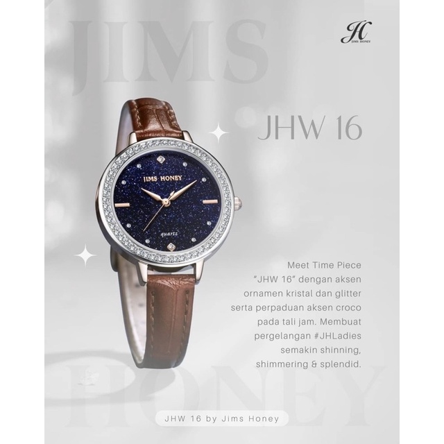 JHW 16 JAM TANGAN WANITA JIMS HONEY