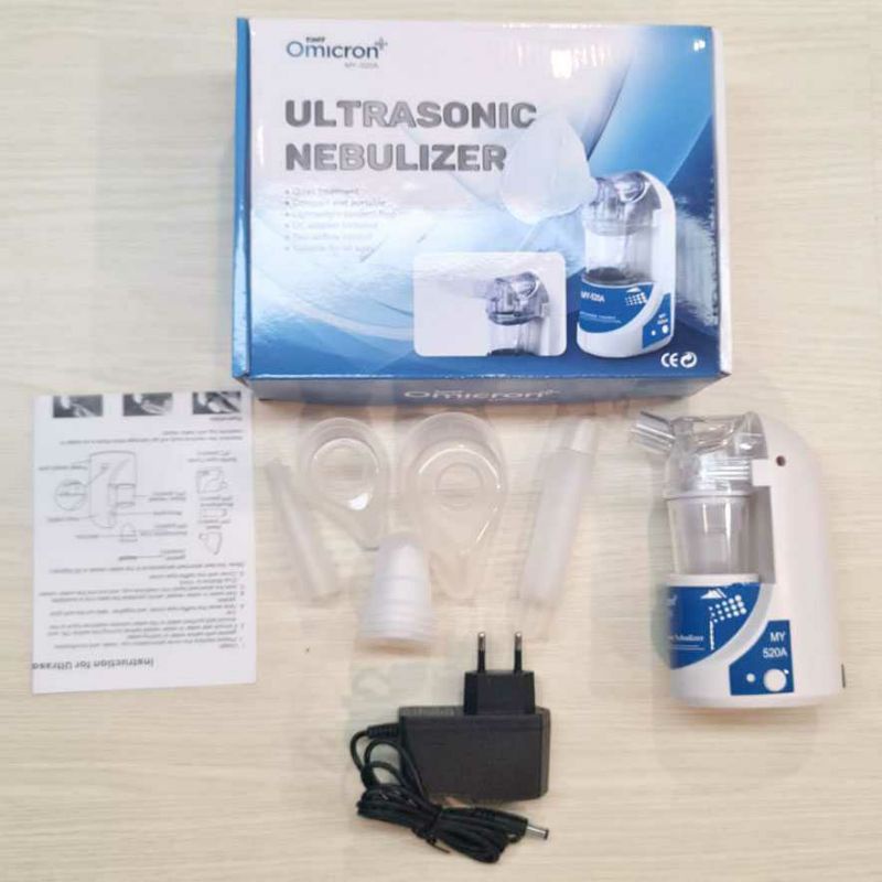 TaffOmicron Terapi Pernafasan Ultrasonic Inhale Nebulizer