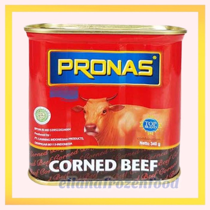 

Gg01Hh Pronas Kornet Sapi 340 Gr Corned Beef Ds01Gkk