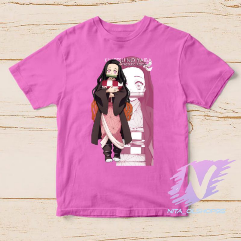 nezuko kaos nezuke kamado kaos anak anime terbaru