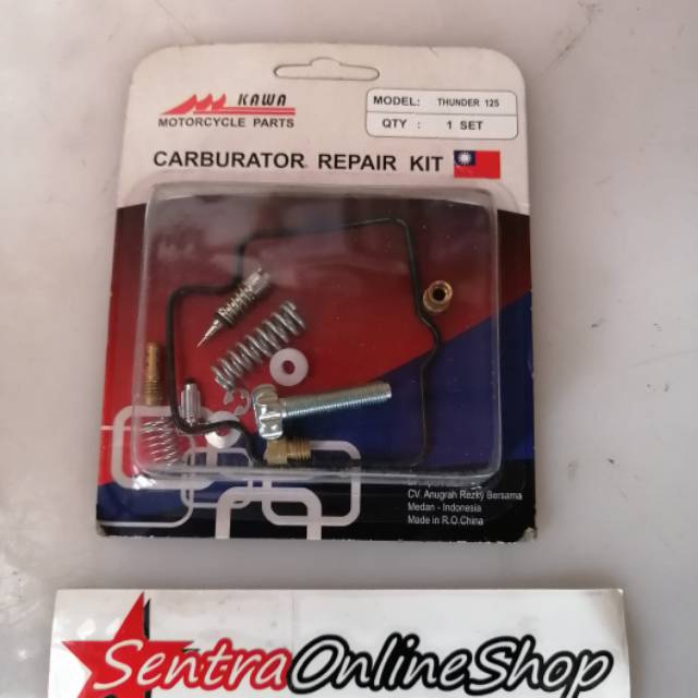 Repair kit isi karbu Karburator Thunder 125 kawa