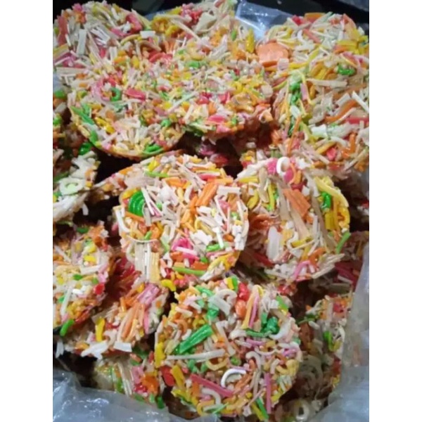 

Krupuk Grandong Mentah Sari Udang Lezat Gurih Renyah