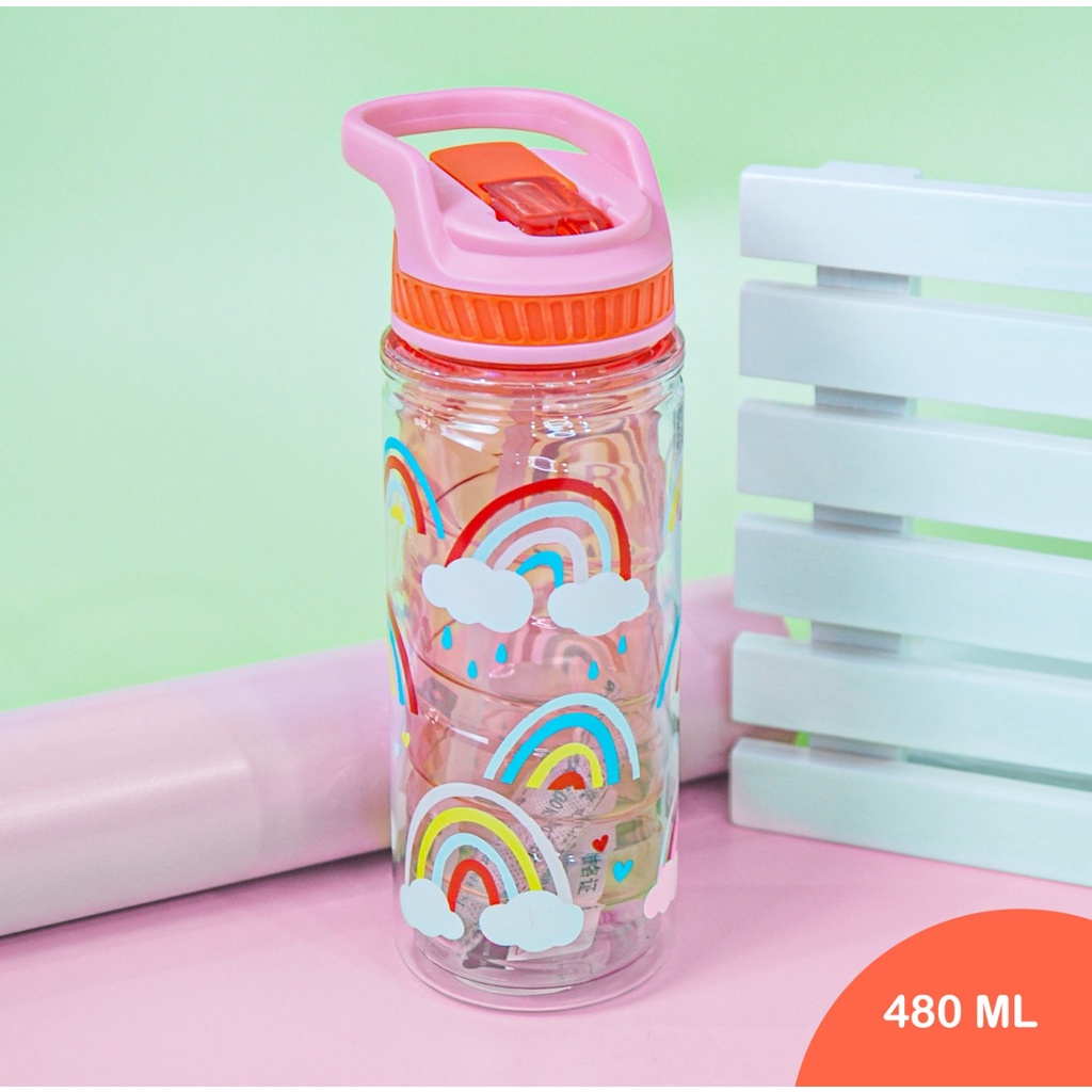 ORIGINAL COOL GEAR BOTOL MINUM SEDOTAN DOUBLE WALL 480ml 6844