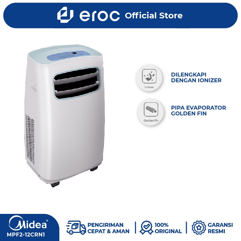 Midea AC Portable 1.5 PK MPF2-12CRN1