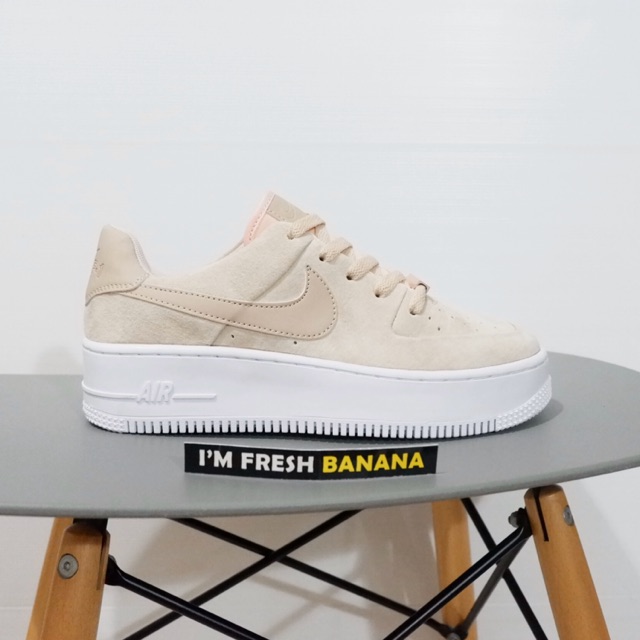 nike air force 1 low particle beige