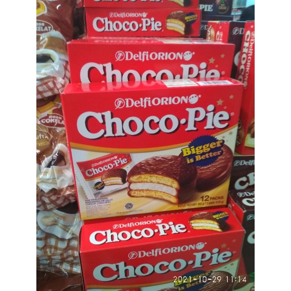 

Delfiorion CHOCO PIE Dark & Bigger is Better 360g (12pack @30g).