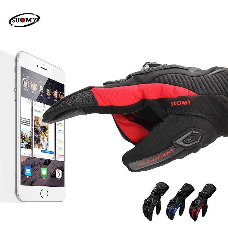 Paling Dicari ! Suomy Sarung Tangan Motor Waterproof Windproof Touch Screen Cloves