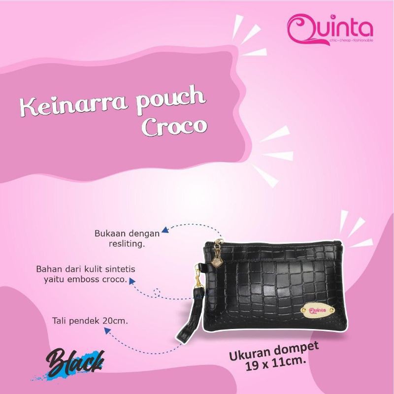 DOMPET WANITA | DOMPET KARTU | pouch keinarra By Quinta