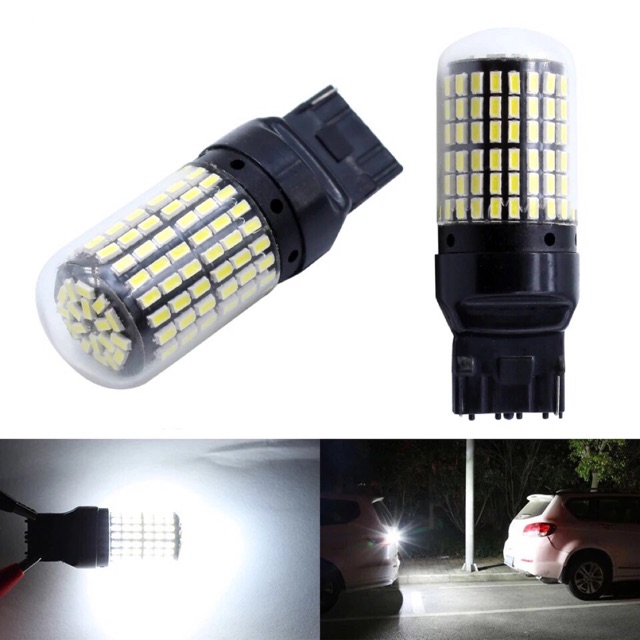 Lampu Rem Mobil T20 7443 Kedip 144 SMD R156