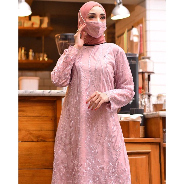 KEBAYA ORIGINAL//KEBAYA MODERN//TUNIK TILLE PREMIUM//BAJU PESTA//BAJU WISUDA//KEBAYA MODERN//Kode Nasyef