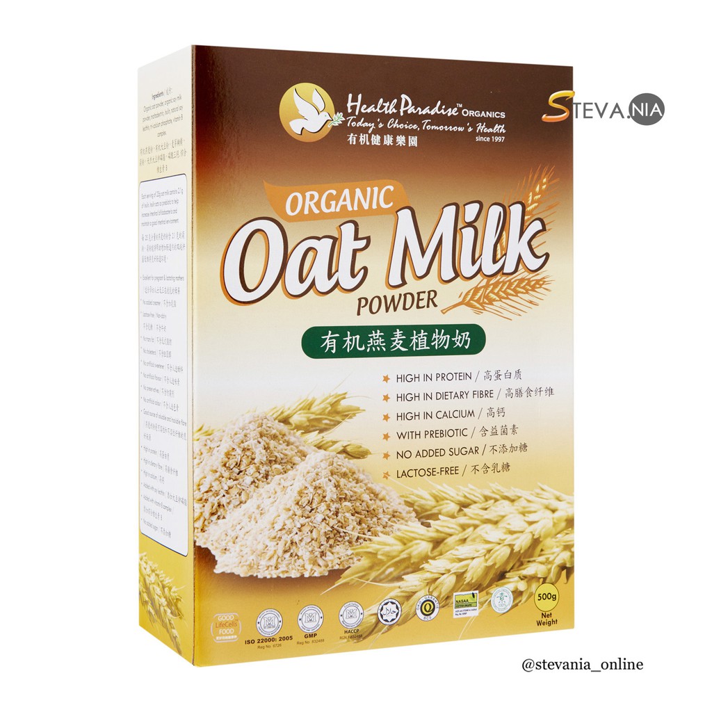 

Health Paradise Organic Oat Milk Powder 500GR