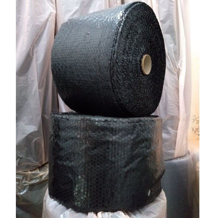 Bubble Wrap Roll Hitam Bening Kualitas PREMIUM Tebal Berisi Tinggi 30cm Panjang 50 meter Surabaya