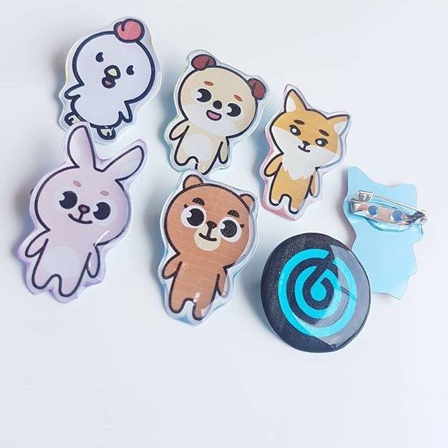 DAY6 Mascot PIN BUTTON SET BROS kpop