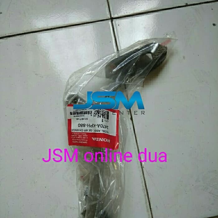 PEDAL OPERAN GIGI KARISMA SUPRA X 125 ORI AHM 2470A-KPH-880 ORI ORIGINAL