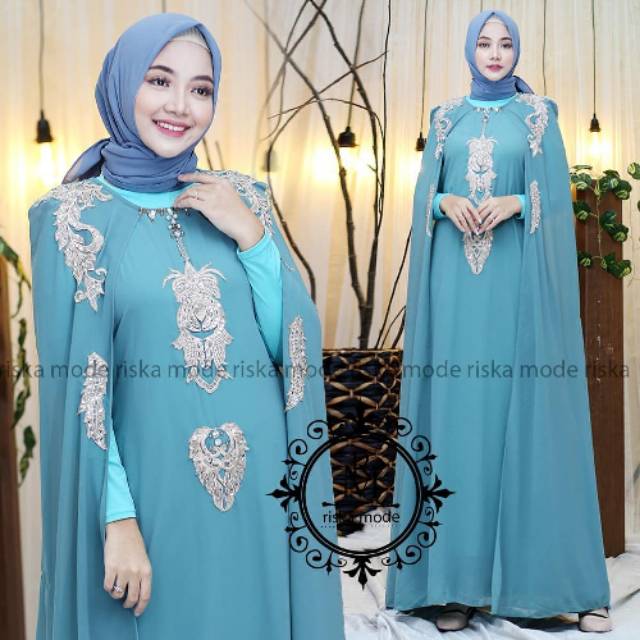 KAFTAN ISYITA MATT SERUTY BORDIR PAYET