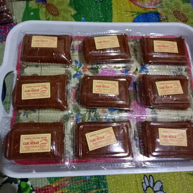 

Sambel pecel khas kediri enak pedas 250 gr