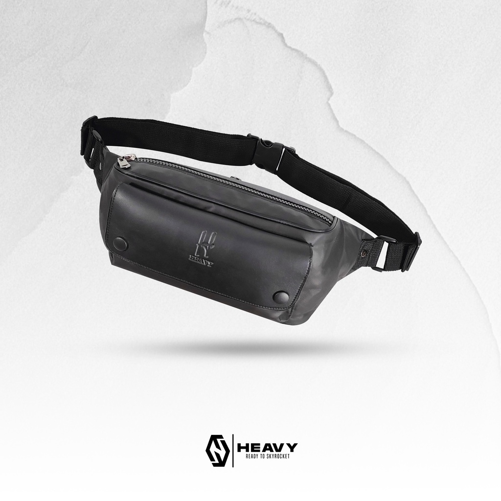 Tas Waistbag Distro Heavy Waterproof | tas pria tas pinggang heavy anti air premium