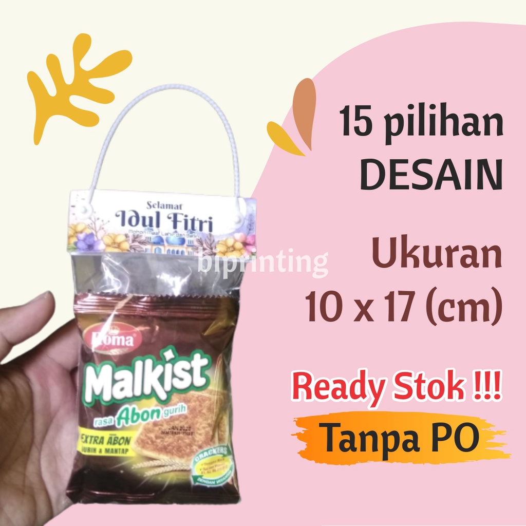 

10 pcs TAS SNACK LEBARAN - PALSTIK ANGPAO LABEL LEBARARAN - READY STOK!!!