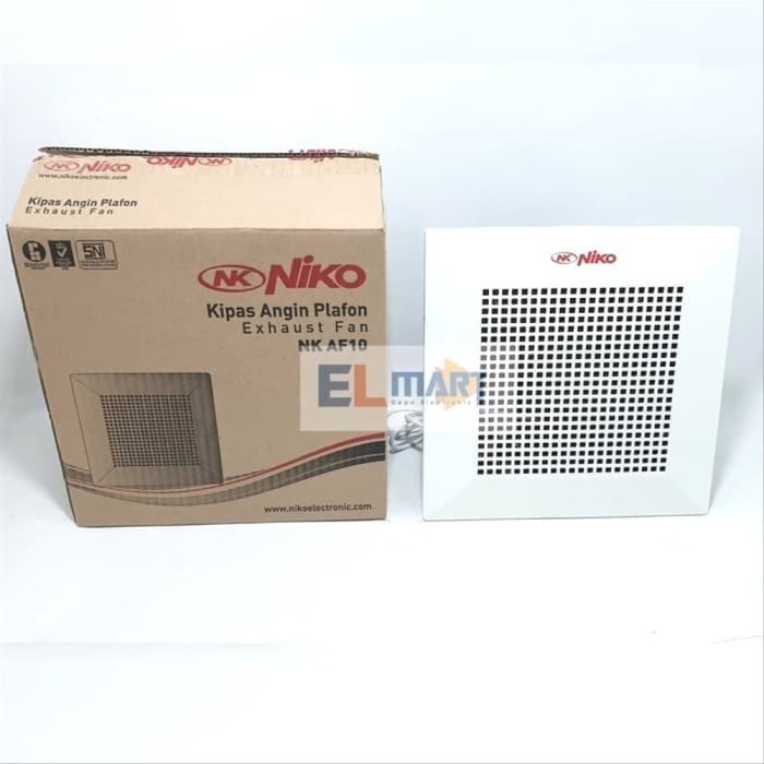 NIKO NK- AF10 Ceiling Exhaust Fan 10 in Kipas Angin Hisap Plafon sekai