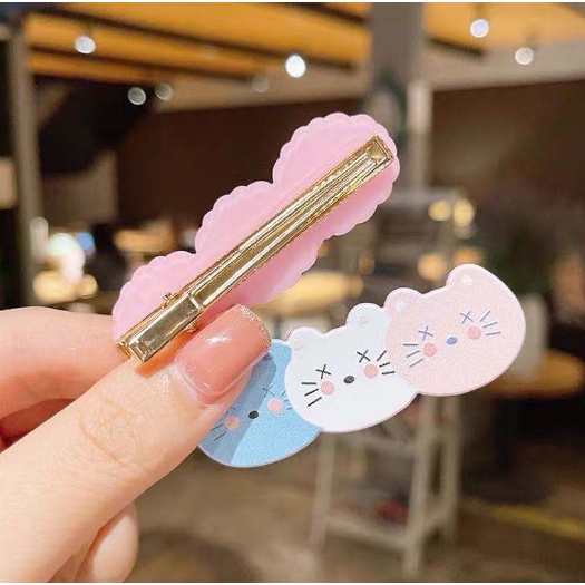 1SET 2PCS JEPIT RAMBUT ANAK PEREMPUAN KOREA AKSESORIS RAMBUT HAIRPIN PRINCESS KOREA FASHION MOTIF LUCU RABBIT AK33