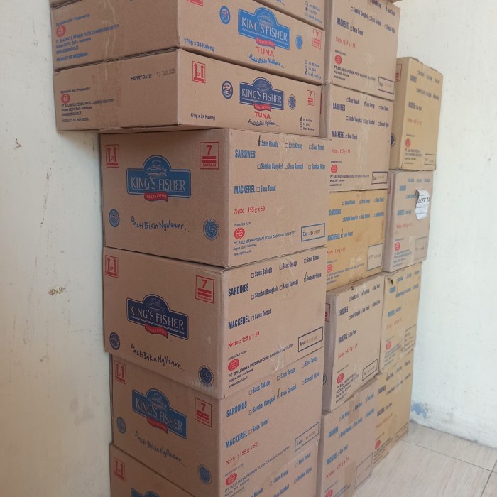 

Da202X6 Sarden King'S Fisher Rasa Saus Sambal 155 Gram (1 Karton = 50 Pcs) Xa20X1