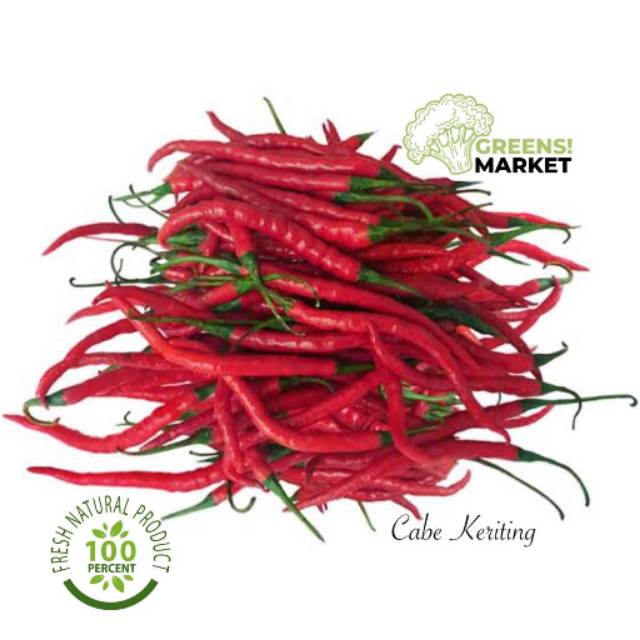 

Lombok Cabe Merah Keriting Sayur Segar Online [Green Market]