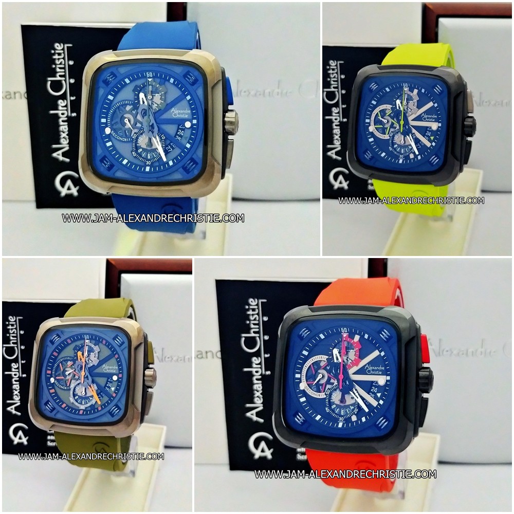 Jam Tangan Pria Alexandre Christie AC 6577 MC Original