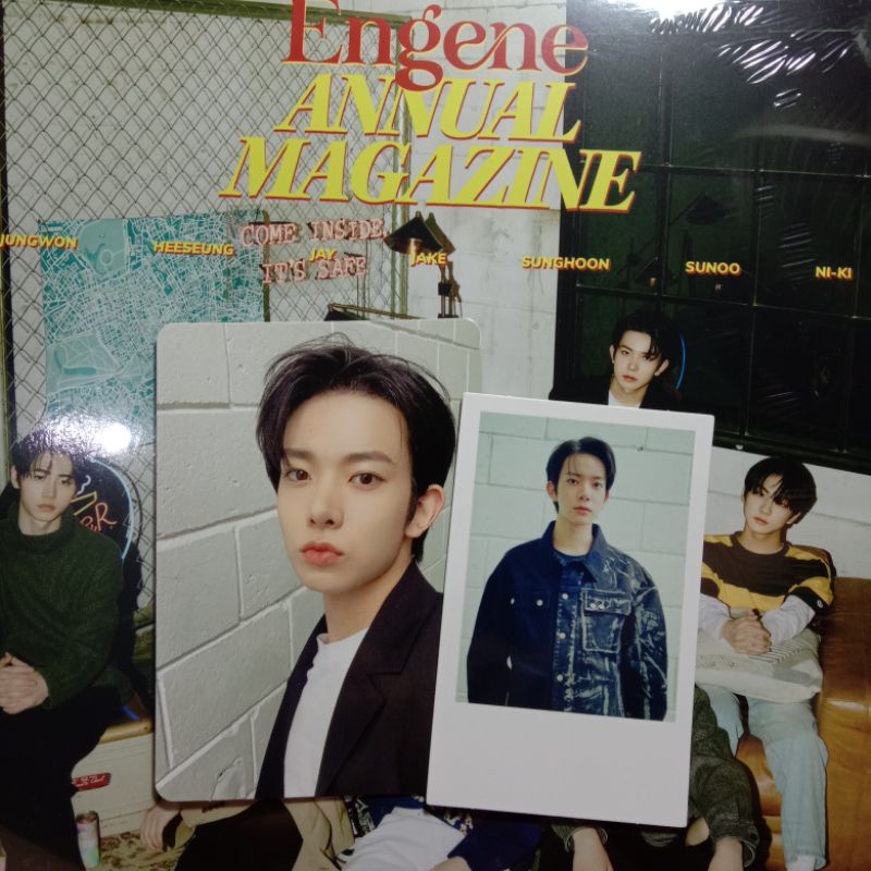 (BACA DESKRIPSI) HEESEUNG JUNGWON JAKE SUNOO ENHYPEN ENGENE 2ND MEMBERSHIP KIT