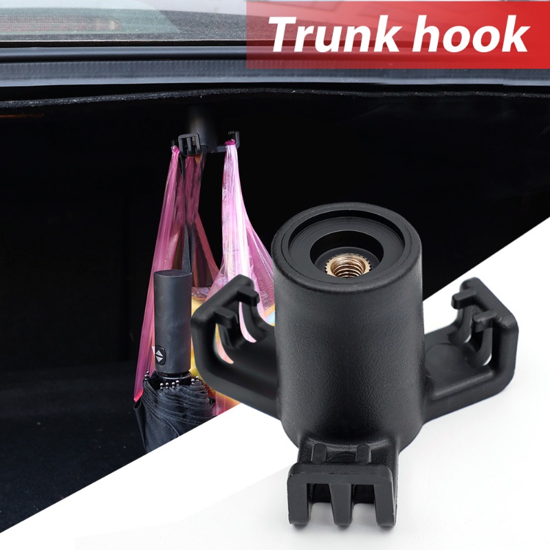 Practical Durable Car Trunk Hook Bolt Cover Mounting Holder/Car Grocery Bag Luggage Hook for Tesla Model 3