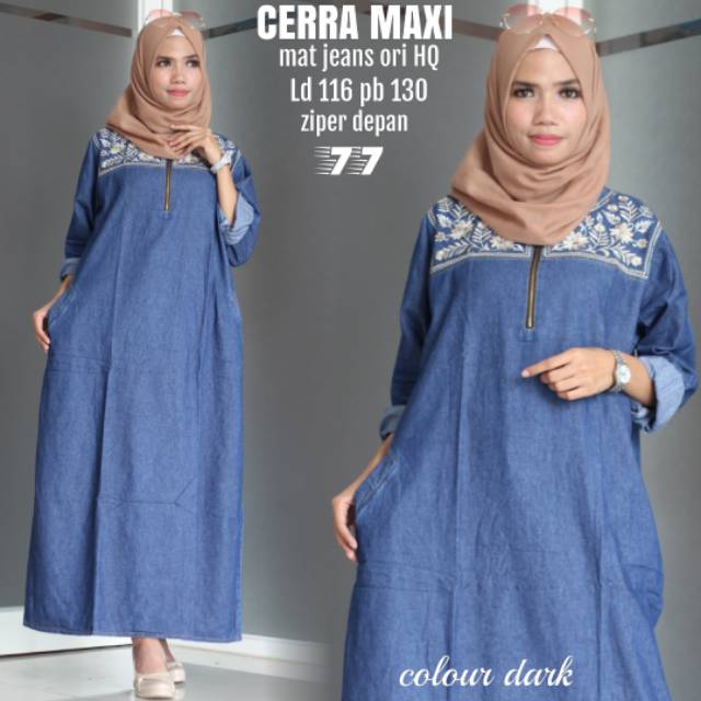 Gamis Cerra border halus