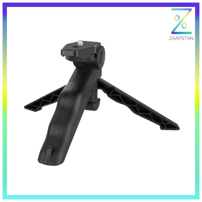 Taffware Mini Foldable Folding Tripod Stand - CP-GP264 - Black