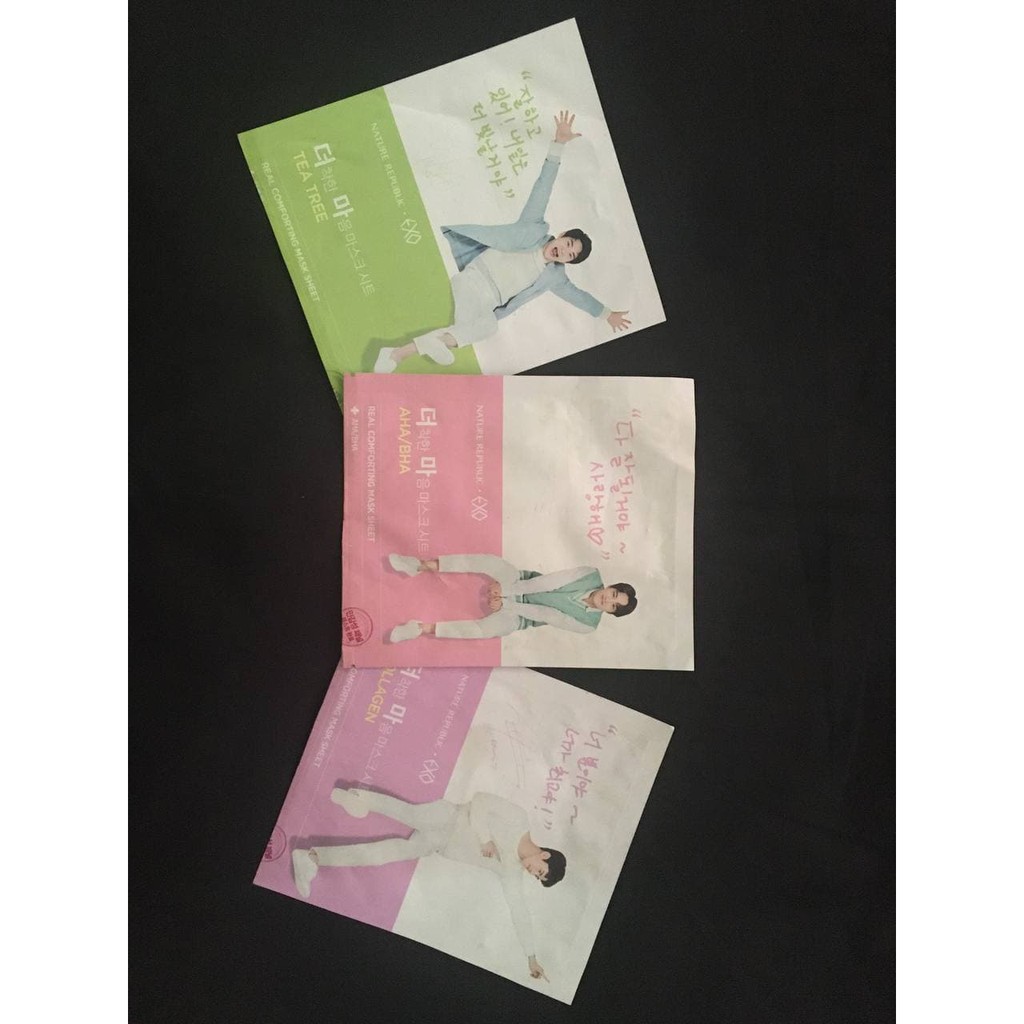SHEET MASK NATURE REPUBLIC EXO