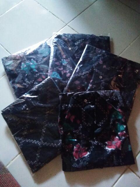 Batik Couple Keluarga Sania Ruffle Ori Ndoro Jowi Dnt Jaring