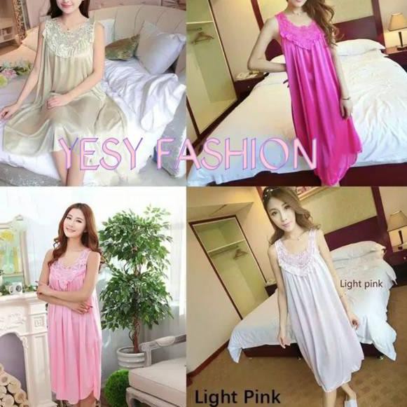 ☄ DASTER JUMBO SATIN BRUKAT ATAS IMPORT WANITA ♪