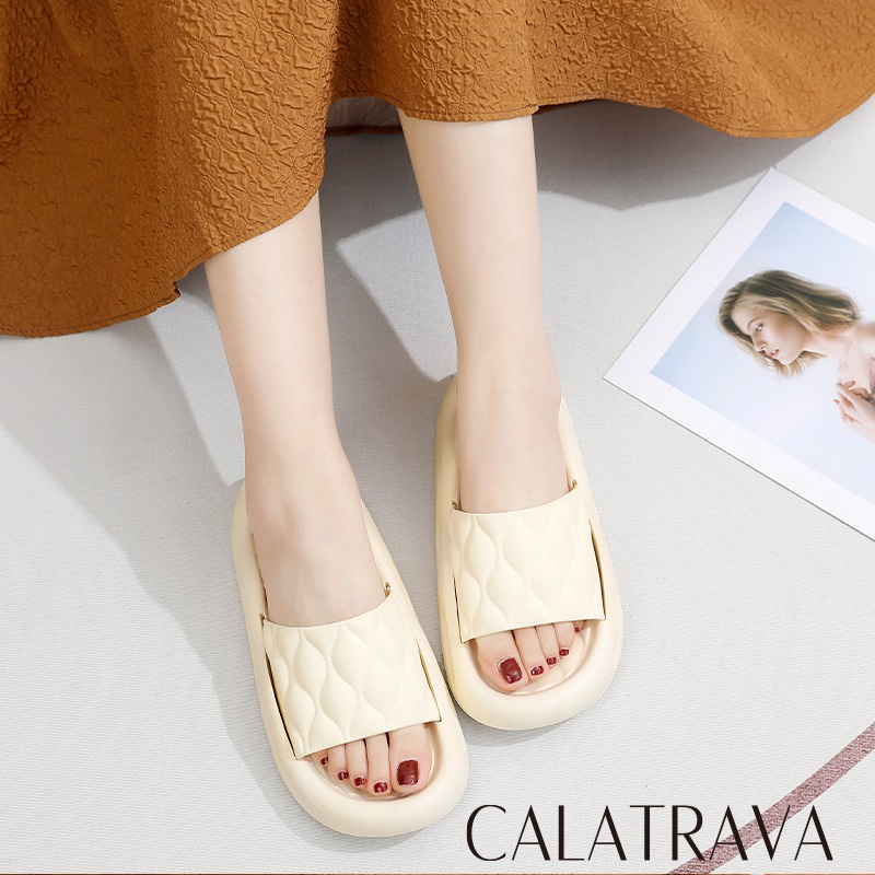 Sandal Selop Karet Jelly Wanita Calatrava | Sendal Slop Cewek Anti Slip | 1220