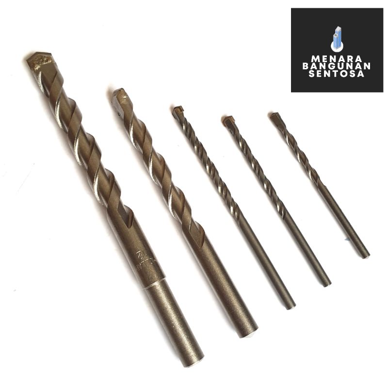 Mata Bor Beton Mollar 4mm - Bor Tembok Dinding 4 mm Masonry Drill