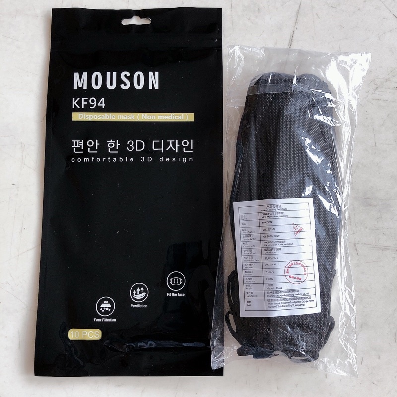 Masker KF94 Hitam Mouson